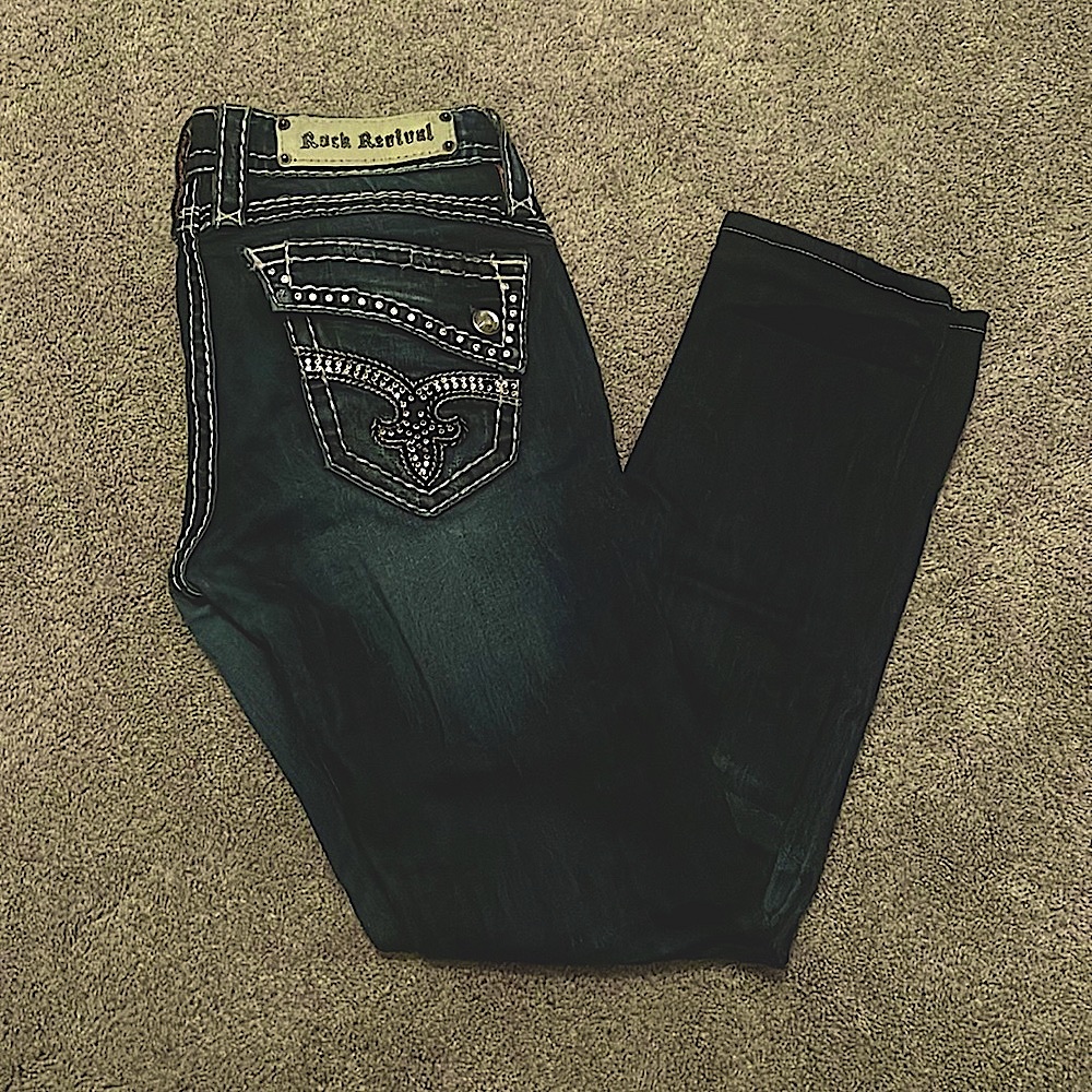 Womens Eoxk Revivial Skinny Jeans